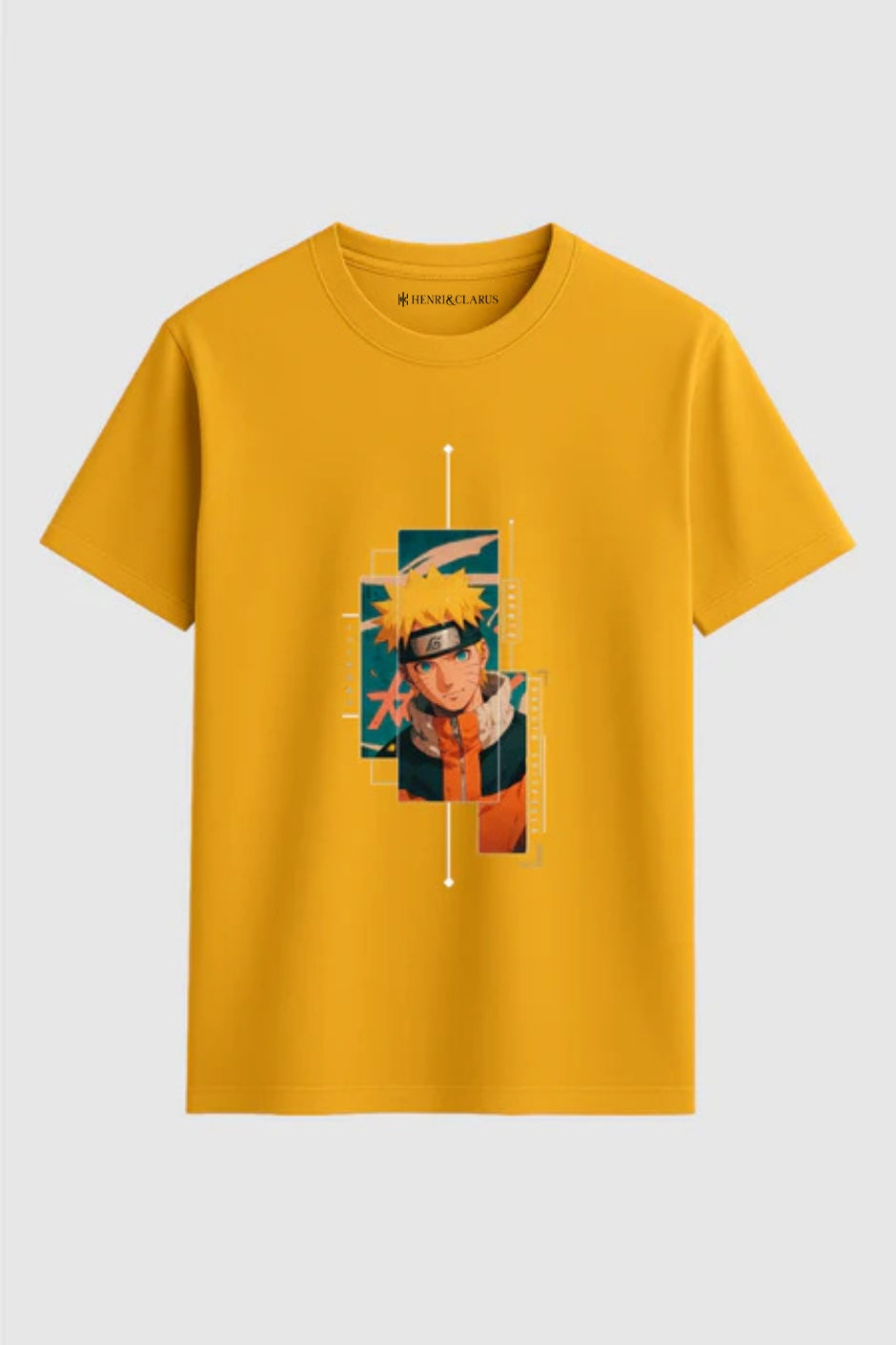 Shinobi Spirit Classic Crew Fit T-Shirt - Golden Yellow