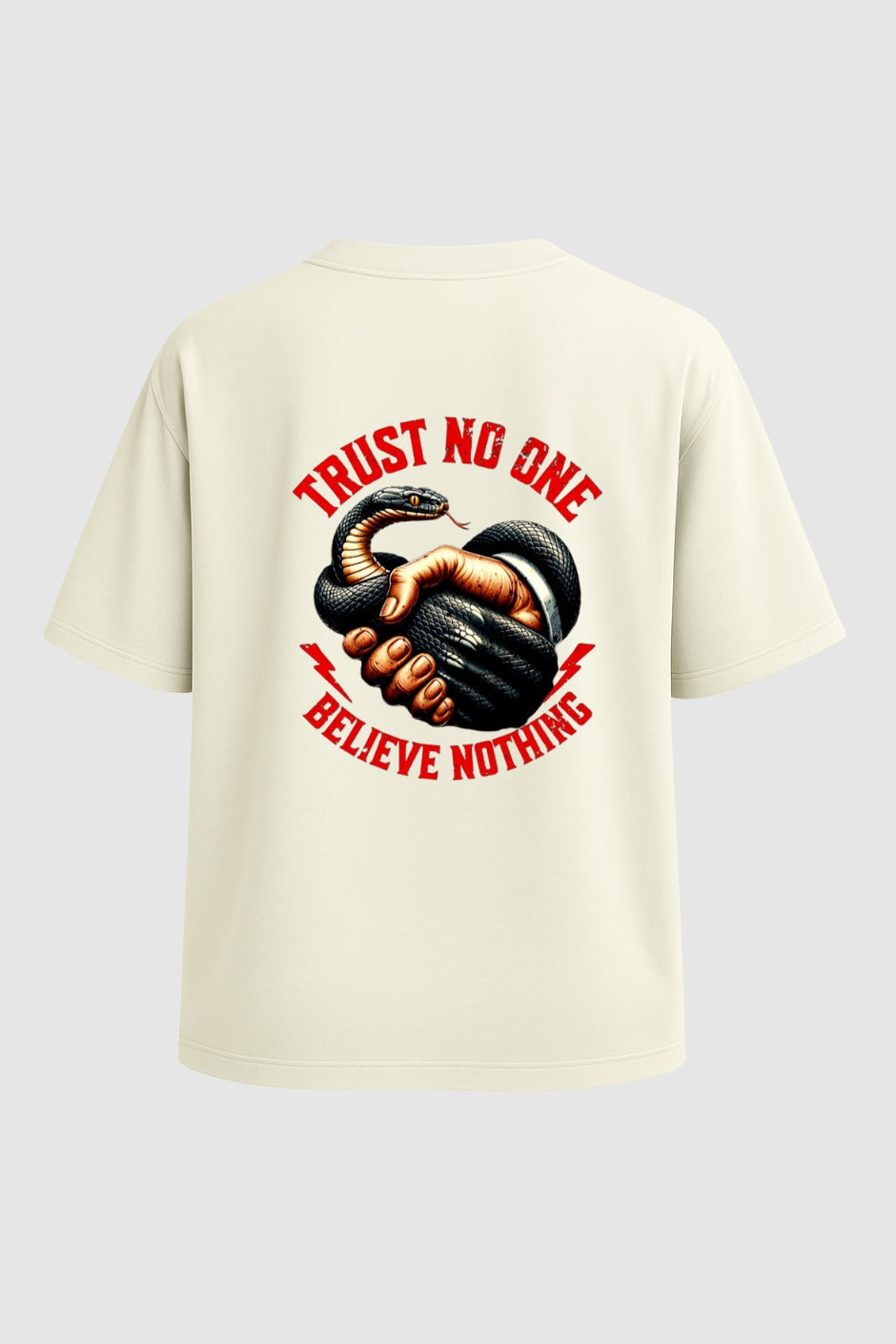 Venom Pact Oversized Classic T-Shirt - Off White
