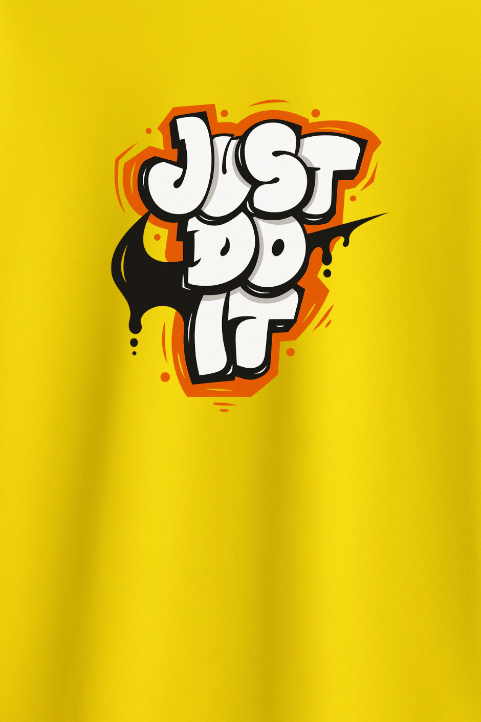 Go Getter Classic Crew Fit T-Shirt - New Yellow
