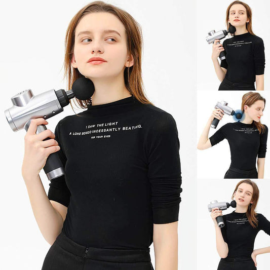 Fascial Gun Massager | Ultra Powerful Deep Tissue True Percussion Massager Machine.