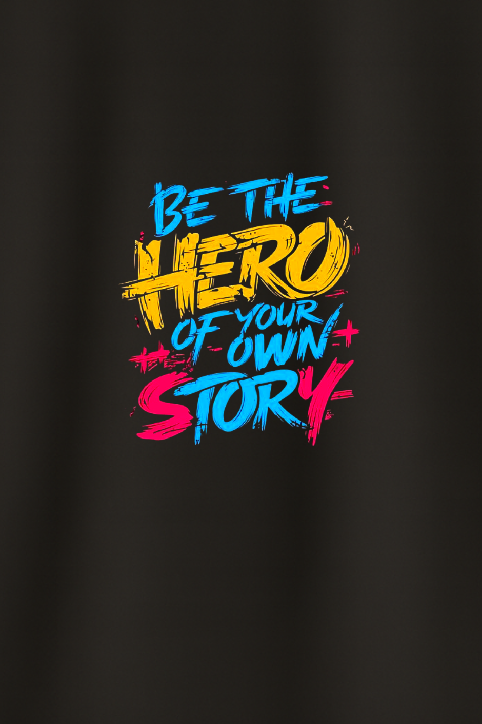 Hero Mode Classic Crew Fit T-Shirt - Coffee Brown