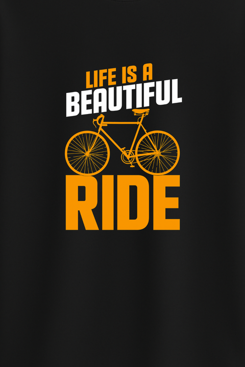 Beautiful Ride Classic Crew Fit T-Shirt - Black