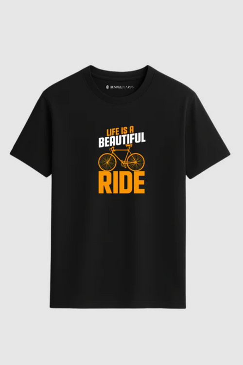 Beautiful Ride Classic Crew Fit T-Shirt - Black