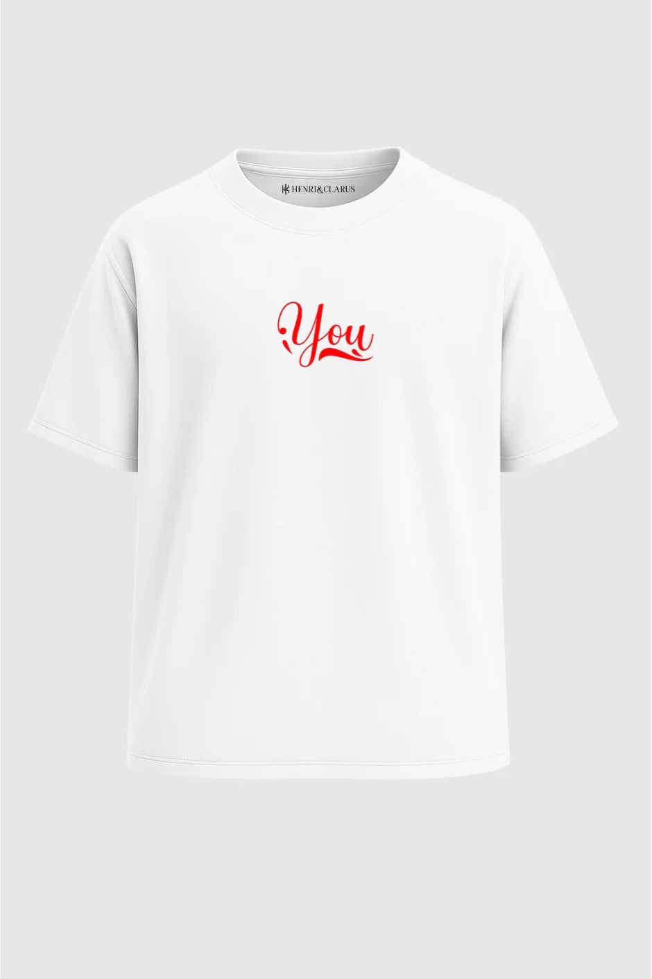 Inner shine Oversized Classic T-Shirt - White