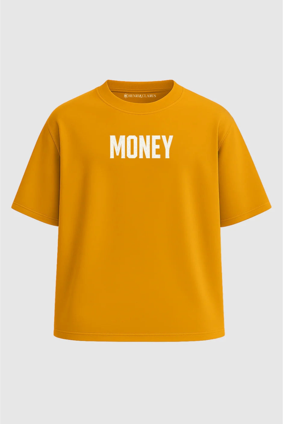 Dead Truth Oversized Classic T-Shirt - Golden Yellow