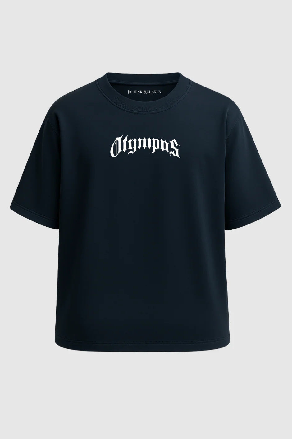 Divinus Oversized Classic T-Shirt - Navy Blue