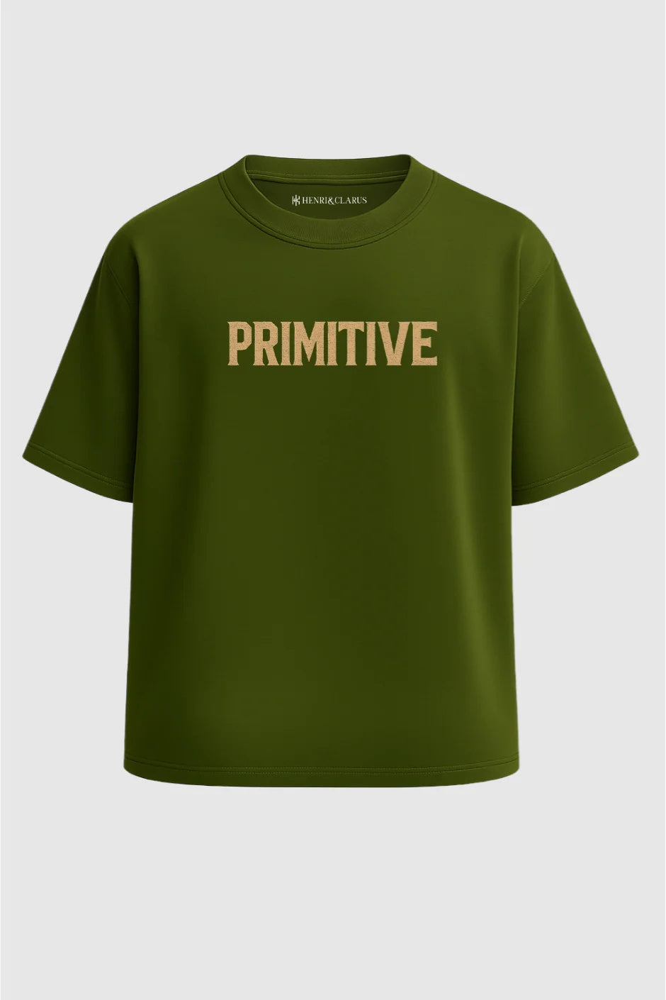 Primitive One Oversized Classic T-Shirt - Olive Green
