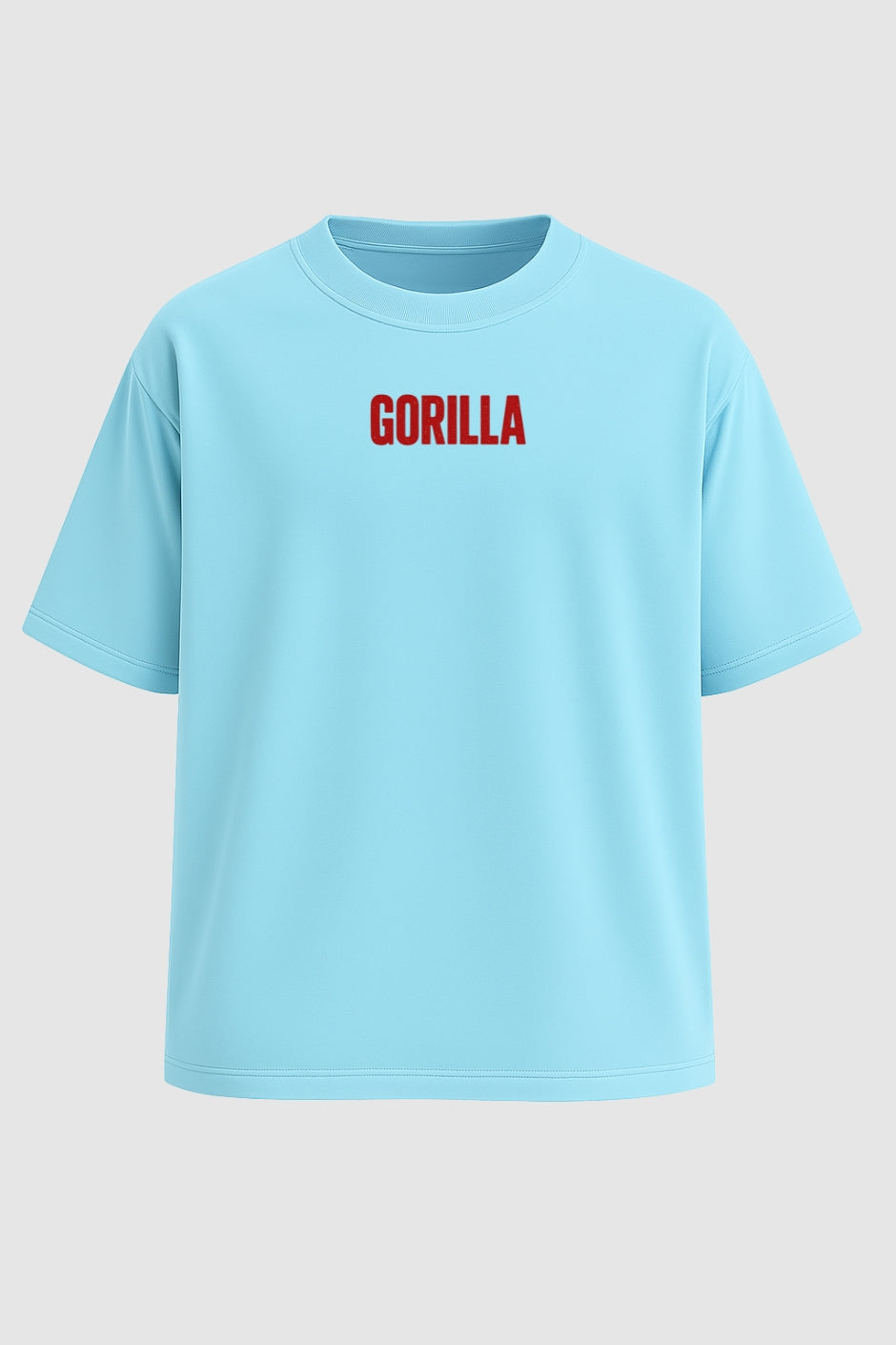 Primal Power Oversized Classic T-Shirt - Baby Blue