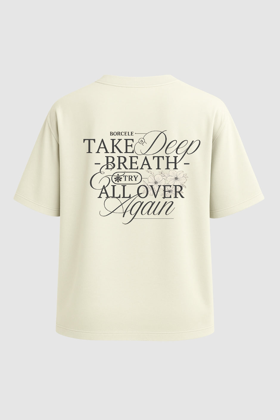 Deep Luna Oversized Classic T-Shirt - Off White