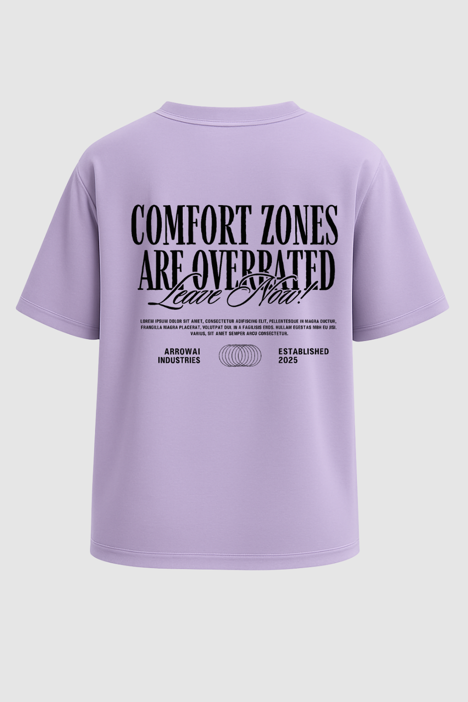 Zone Breaker  Oversized Classic T-Shirt - Lavender