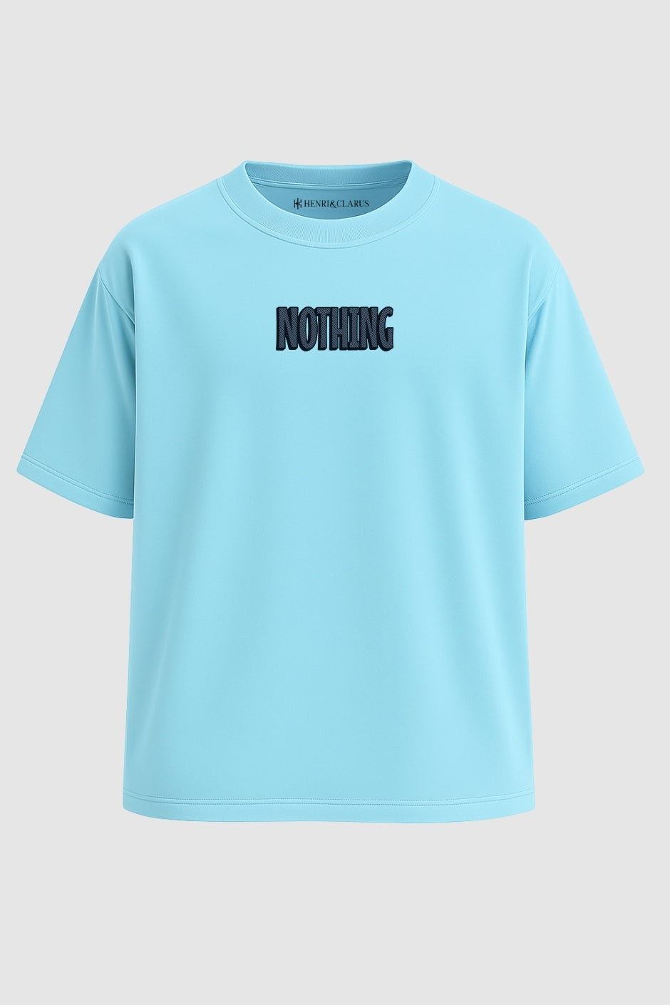 Clarity Bot Oversized Classic T-Shirt - Baby Blue
