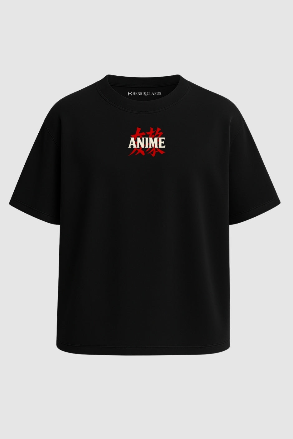 Silent Fang Oversized Classic T-Shirt -Black