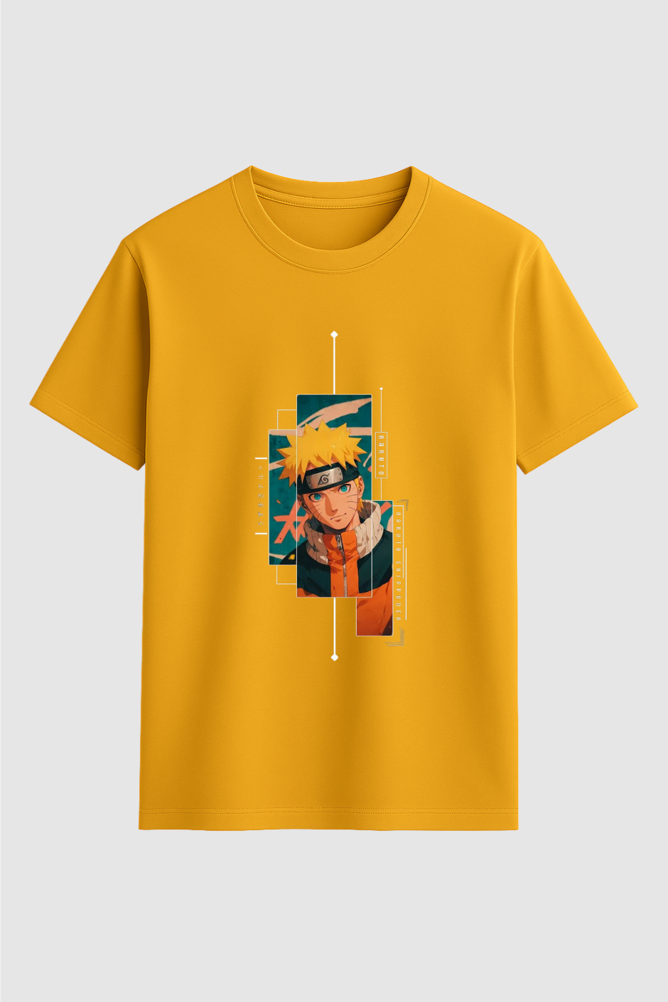 Shinobi Spirit Classic Crew Fit T-Shirt - Golden Yellow