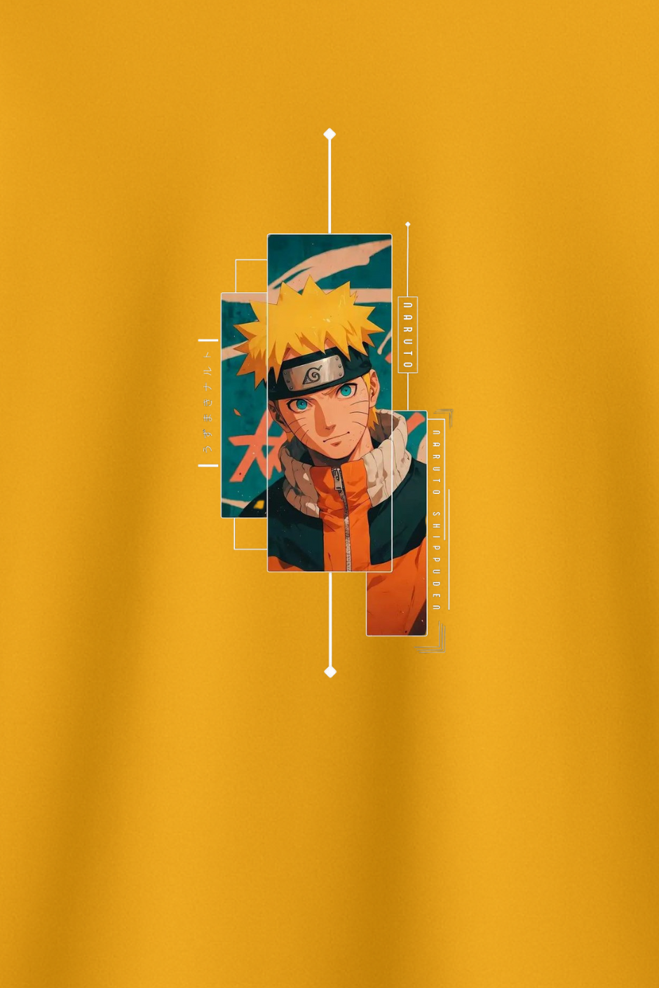Shinobi Spirit Classic Crew Fit T-Shirt - Golden Yellow