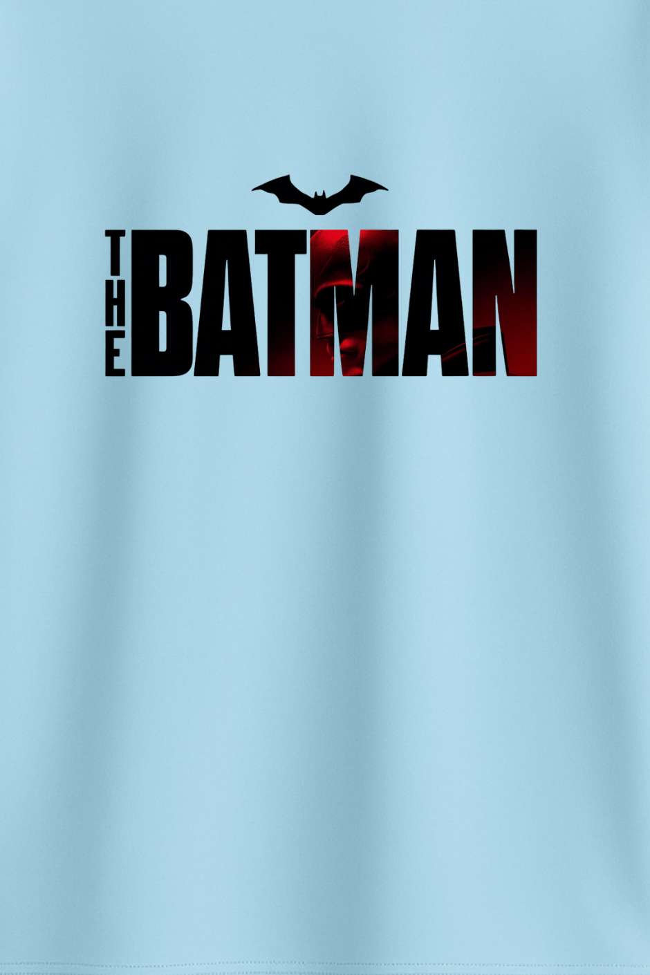 Dark Knight Classic Crew Fit T-Shirt - Baby Blue