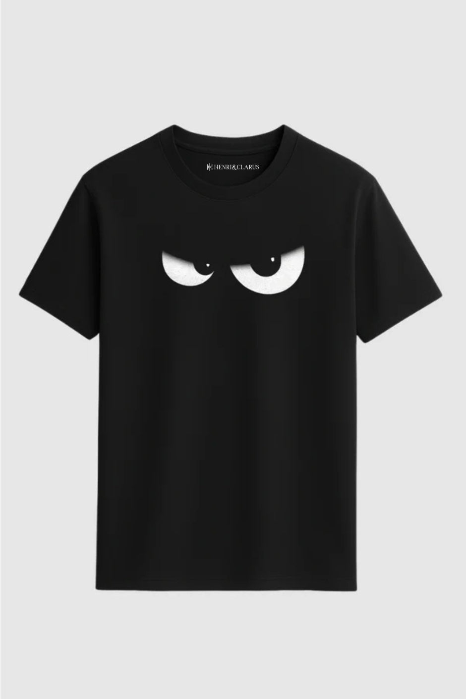 Midnight Stare Classic Crew Fit T-Shirt - Black