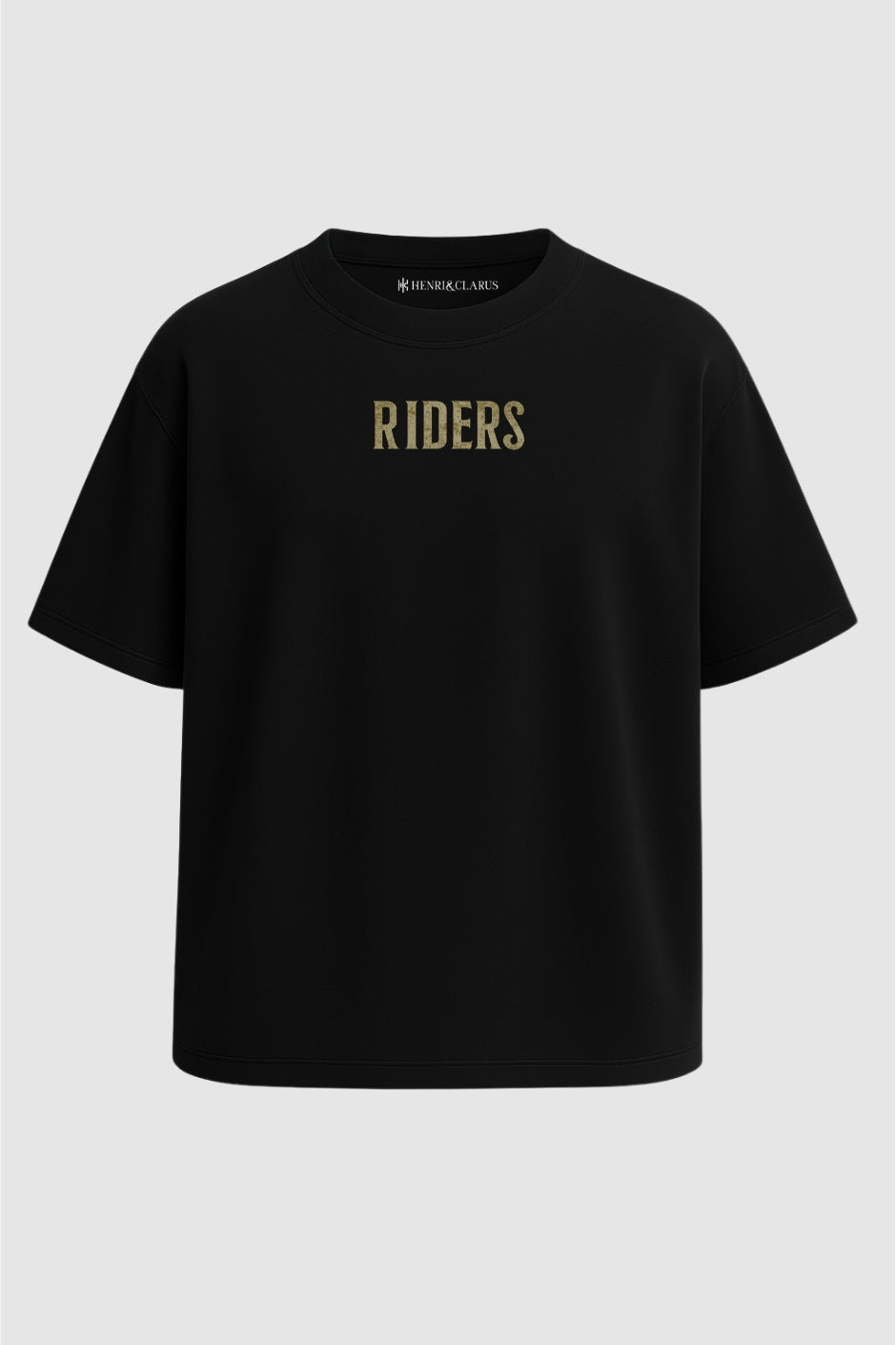 Skull Wing Oversized Classic T-Shirt - Black