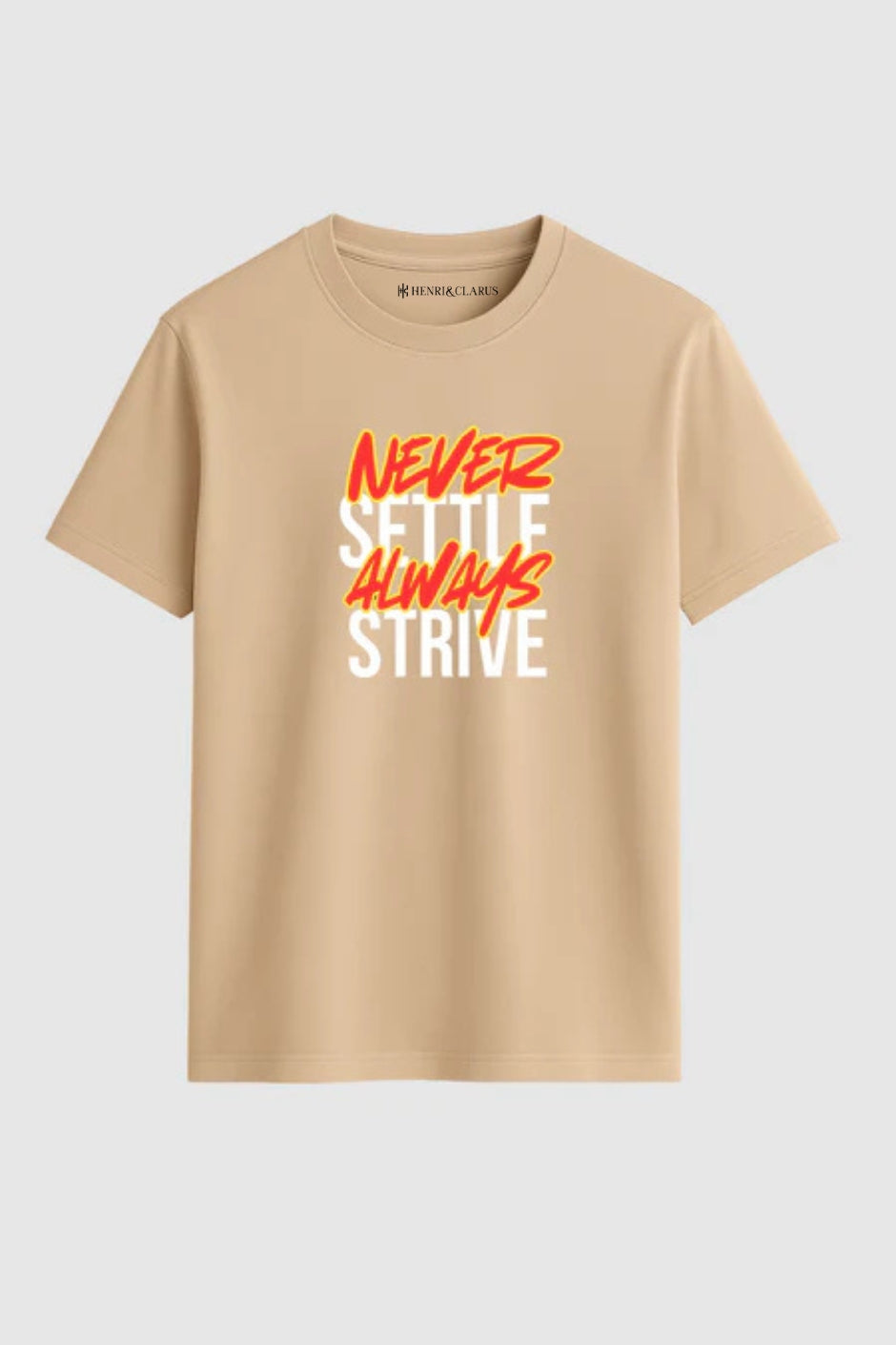 Relentless Drive Classic Crew Fit T-Shirt - Peach