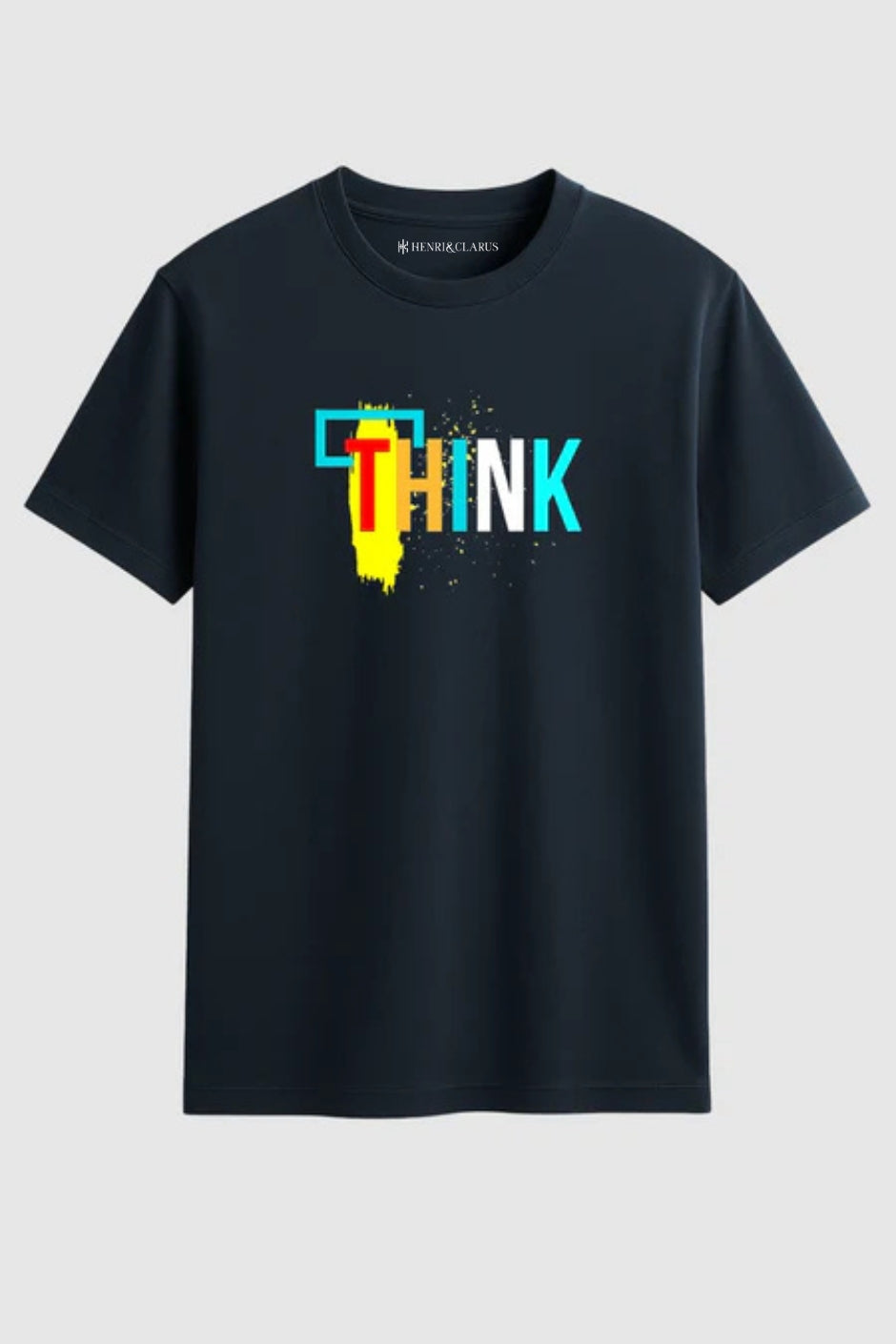 Bold Thinker Classic Crew Fit T-Shirt - Navy Blue