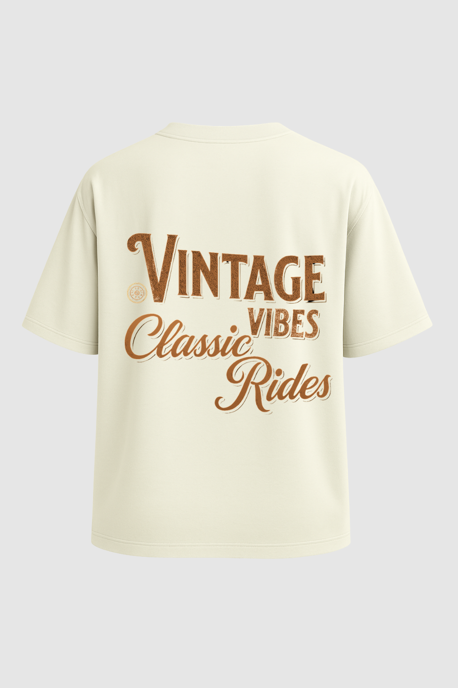 IronGlide Oversized Classic T-Shirt - Off White