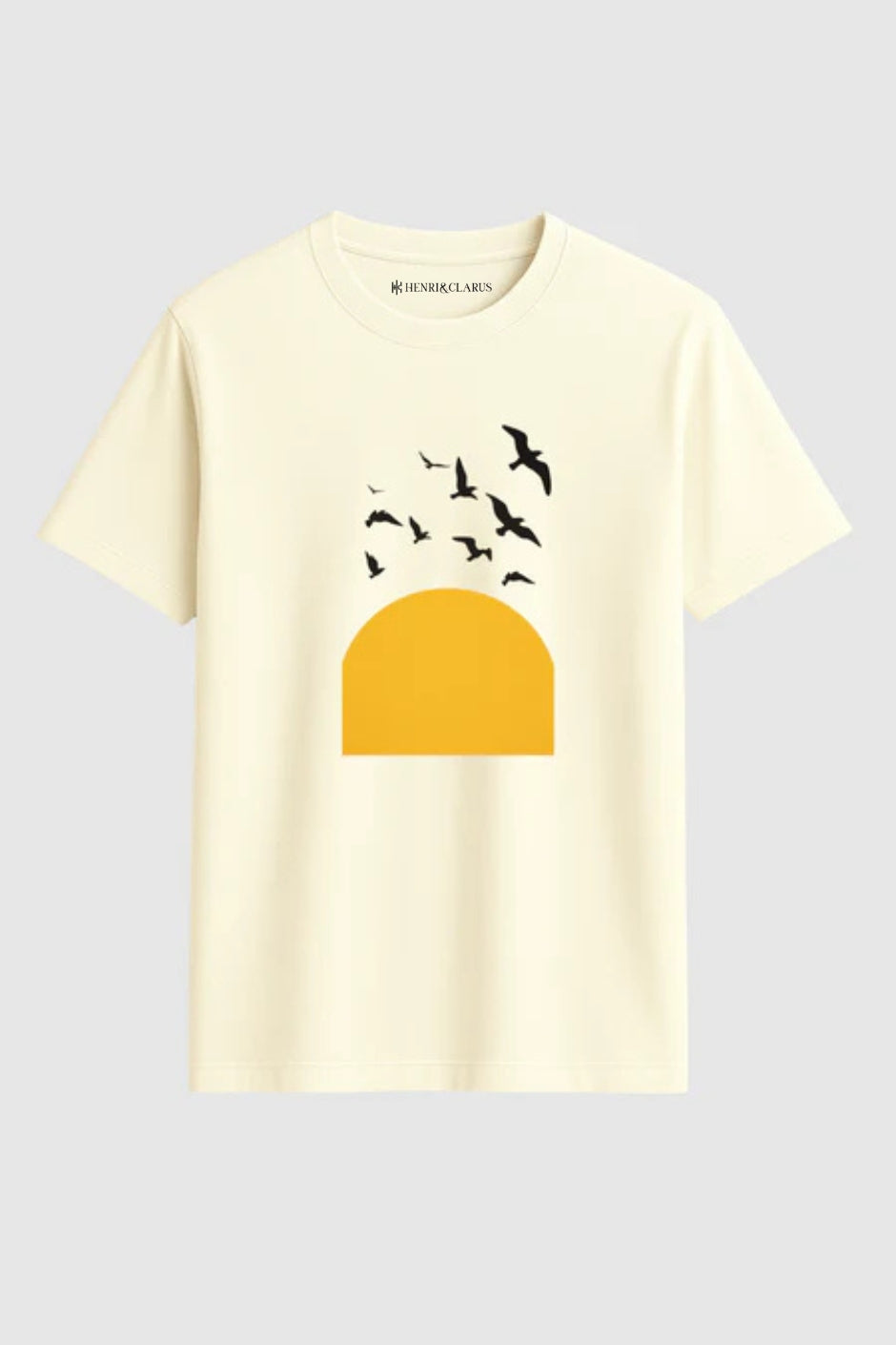 Sunrise Classic Crew Fit T-Shirt - Off White