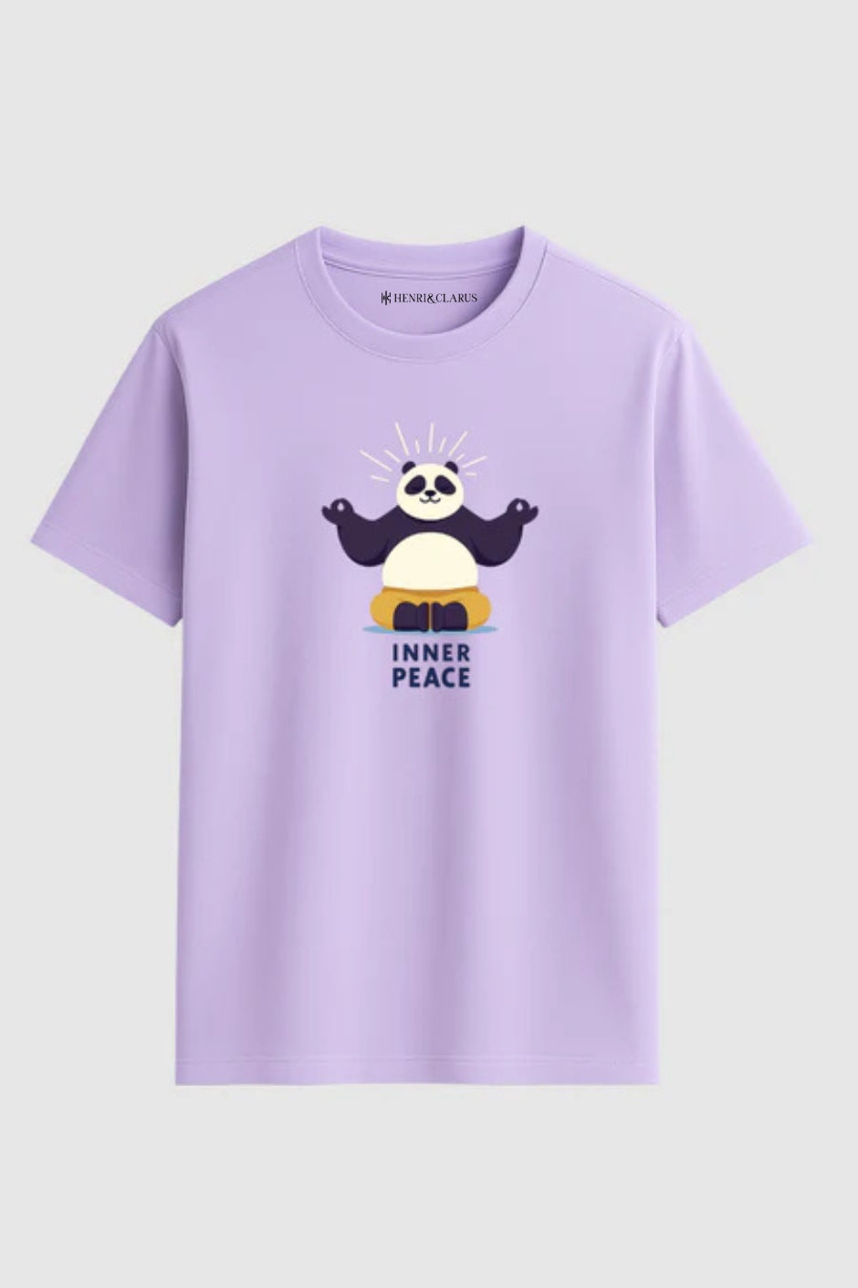 Inner Peace Classic Crew Fit T-Shirt - Lavender