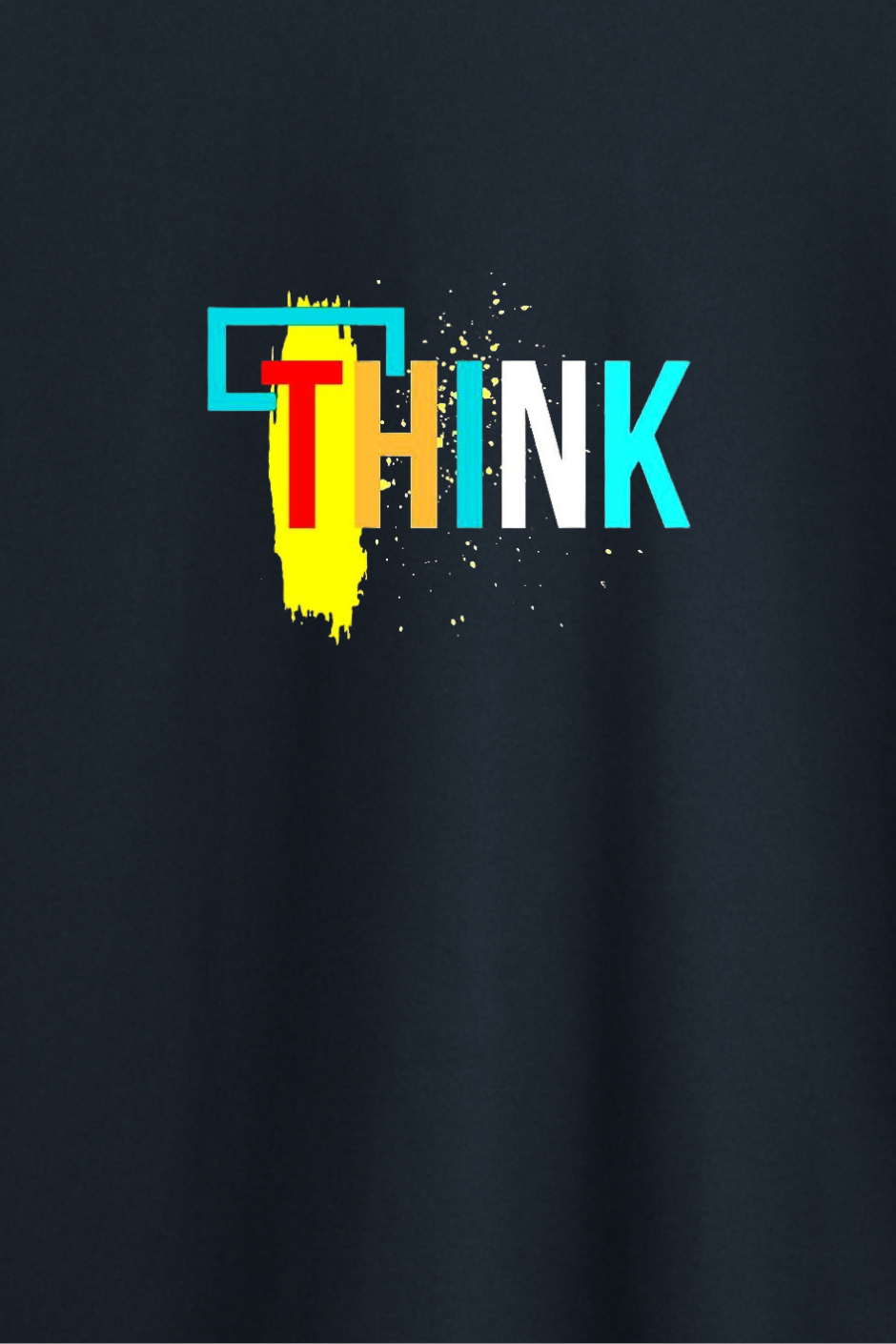 Bold Thinker Classic Crew Fit T-Shirt - Navy Blue