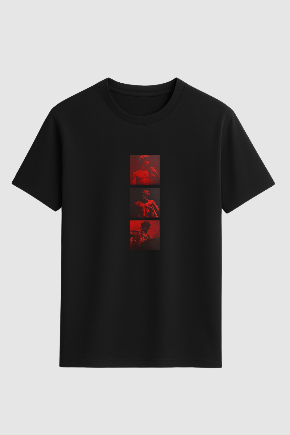 Crimson Statues Classic Crew Fit T-Shirt - Black