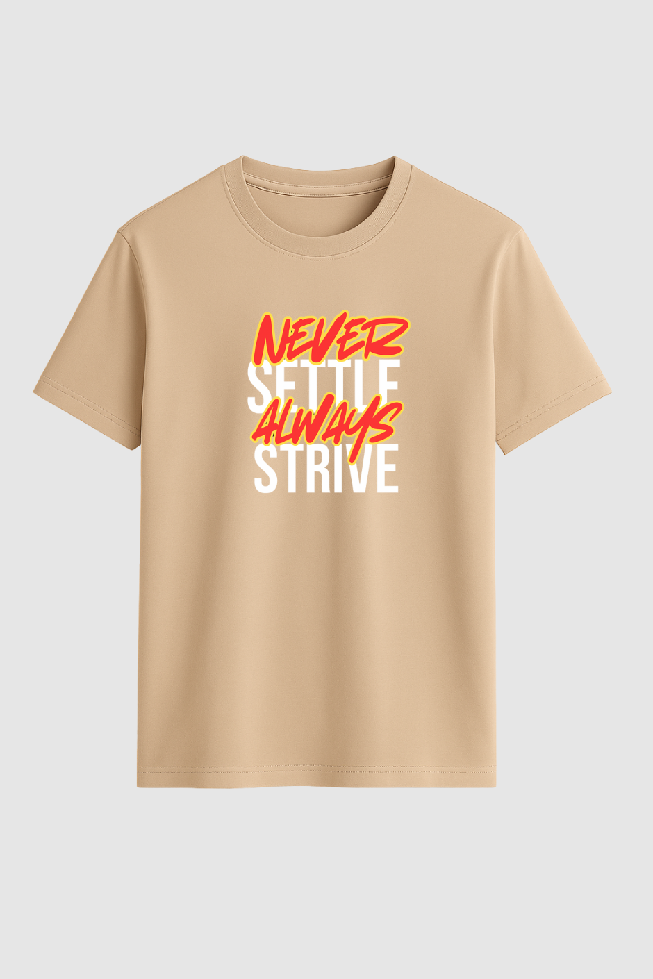 Relentless Drive Classic Crew Fit T-Shirt - Peach