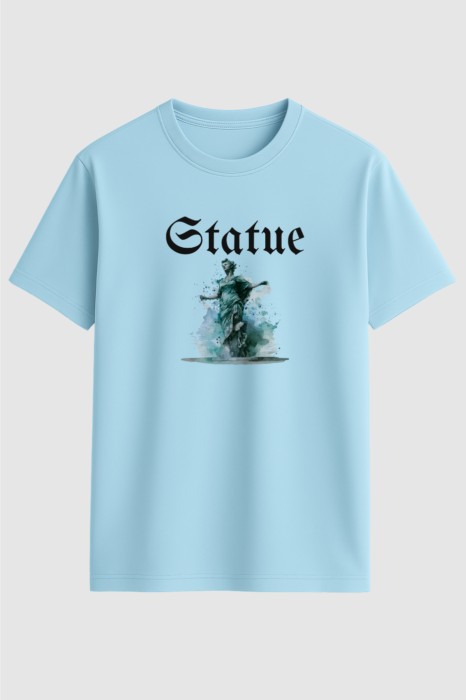 Frozen Grace Classic Crew Fit T-Shirt - Baby Blue