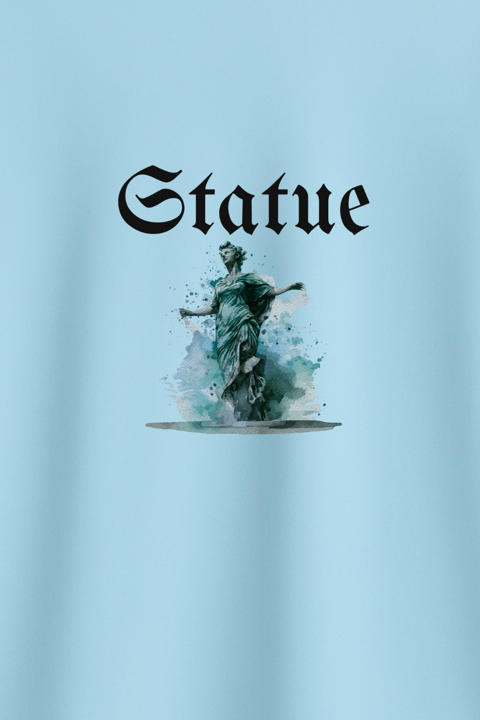 Frozen Grace Classic Crew Fit T-Shirt - Baby Blue