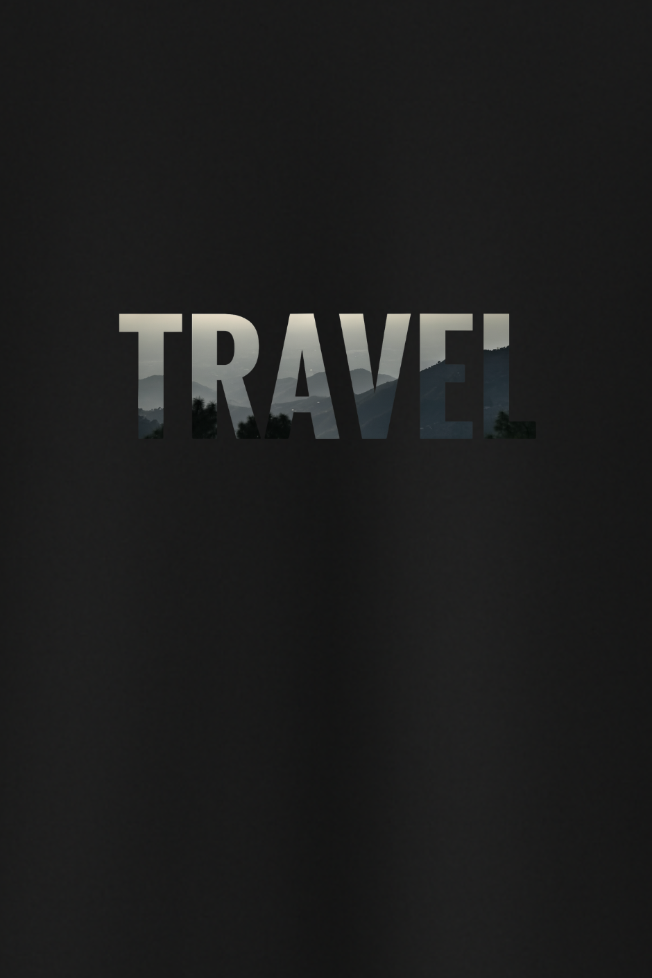 Travel Classic Crew Fit T-Shirt - Black